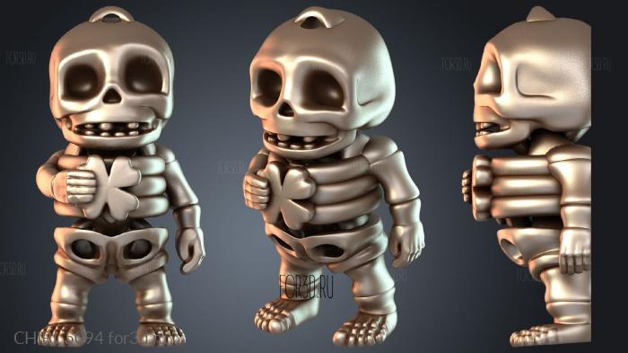 CHIBI_5094 stl model for CNC