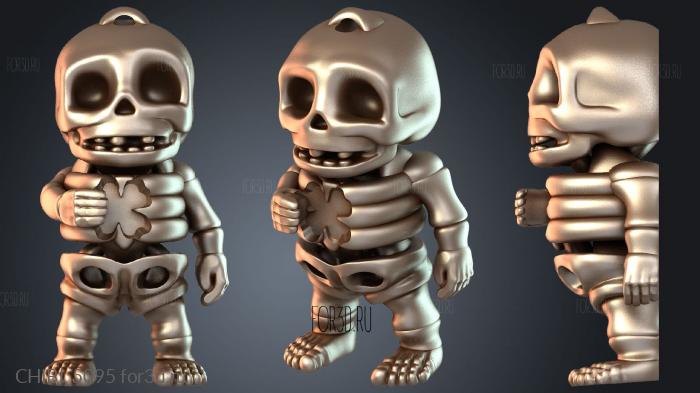 CHIBI_5095 stl model for CNC