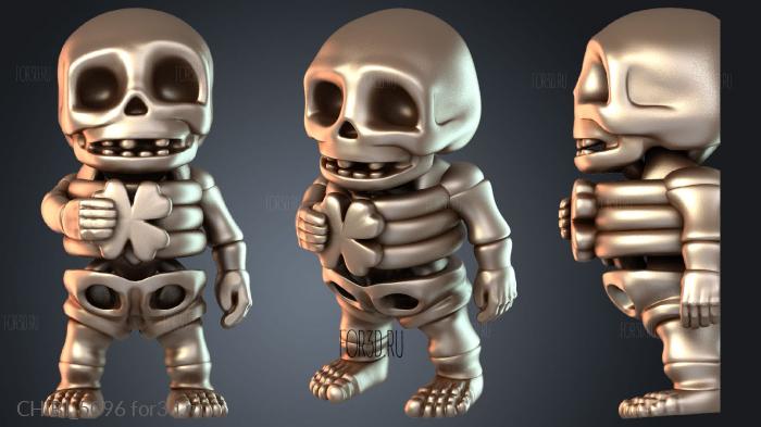 CHIBI_5096 stl model for CNC