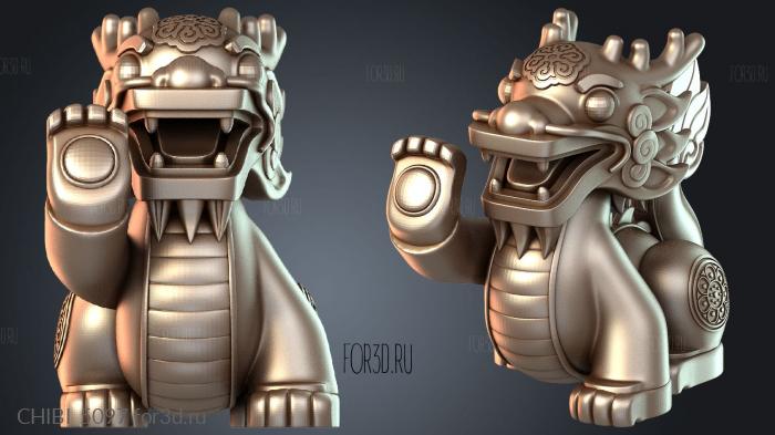 CHIBI_5097 stl model for CNC