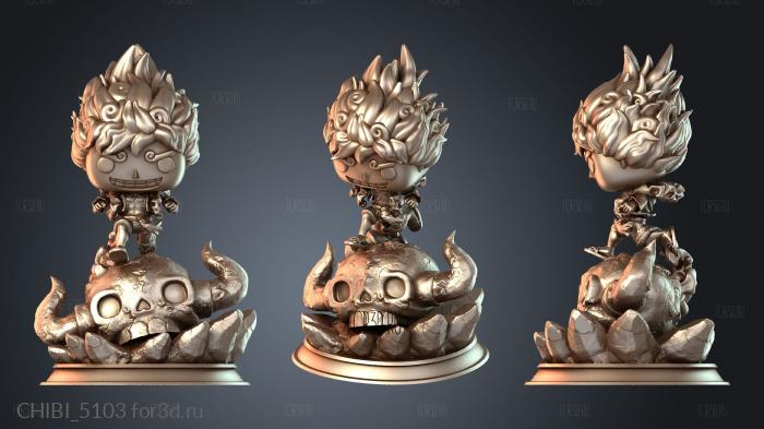 CHIBI_5103 stl model for CNC