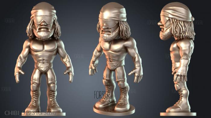 CHIBI_5123 stl model for CNC