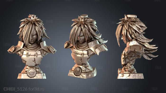 CHIBI_5126 stl model for CNC