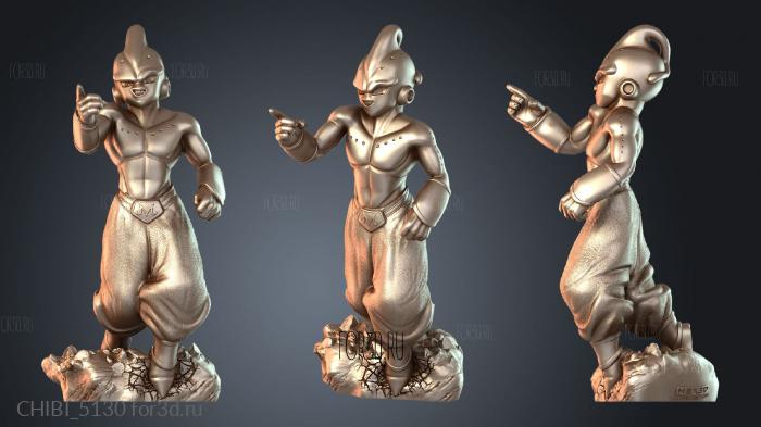 CHIBI_5130 stl model for CNC