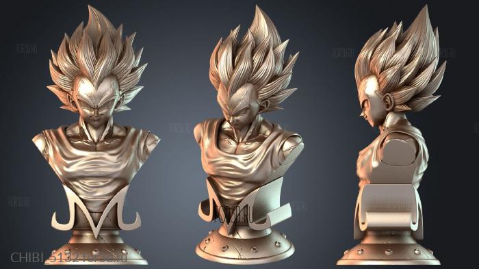 CHIBI_5132 stl model for CNC