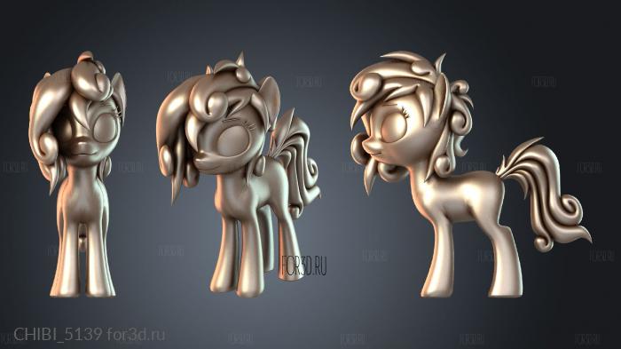 CHIBI_5139 stl model for CNC