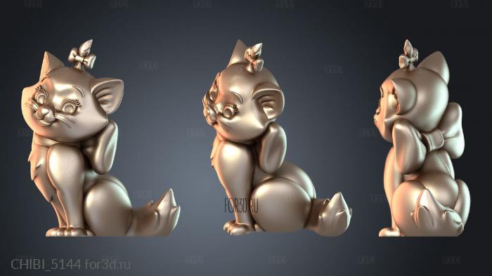 CHIBI_5144 stl model for CNC