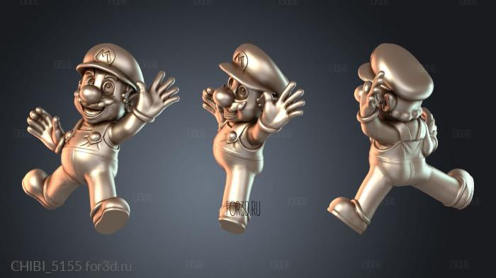 CHIBI_5155 stl model for CNC