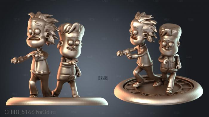 CHIBI_5166 stl model for CNC