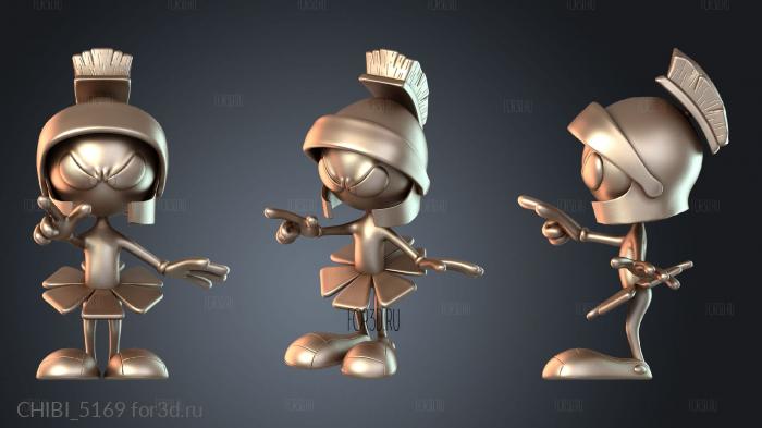 CHIBI_5169 stl model for CNC