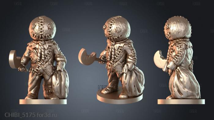 CHIBI_5175 stl model for CNC