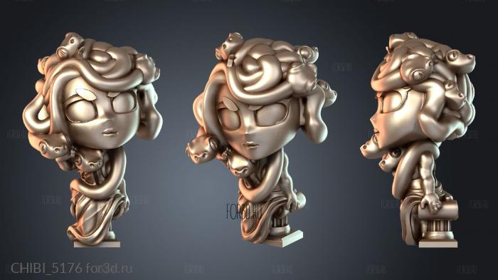 CHIBI_5176 stl model for CNC