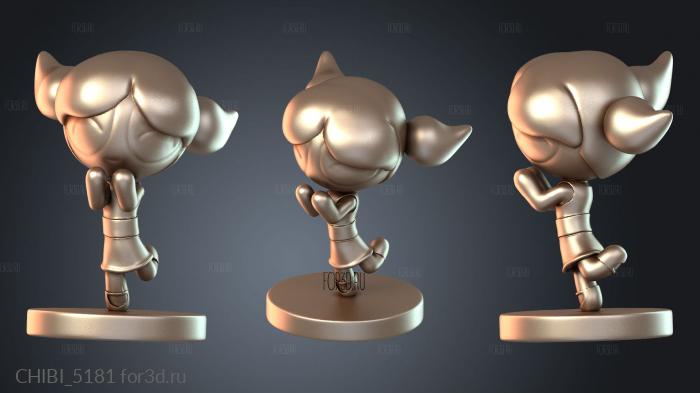 CHIBI_5181 stl model for CNC