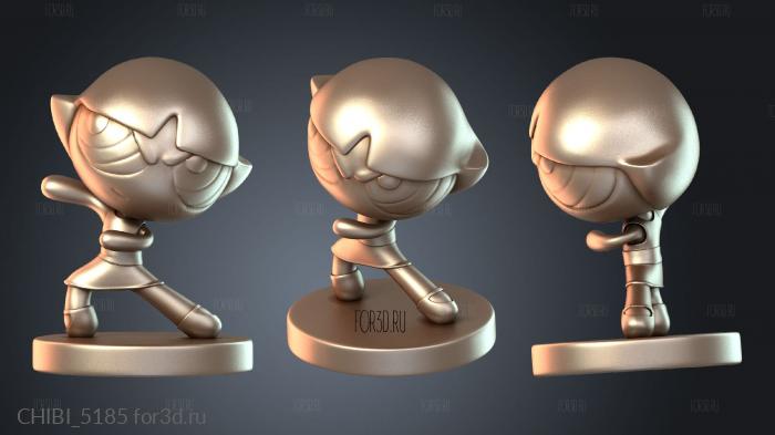 CHIBI_5185 stl model for CNC