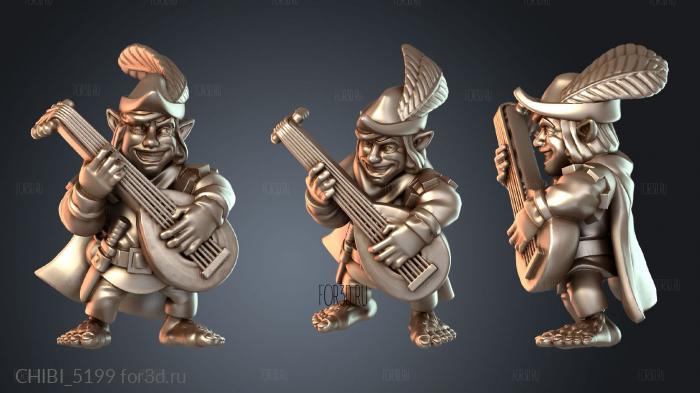 CHIBI_5199 stl model for CNC