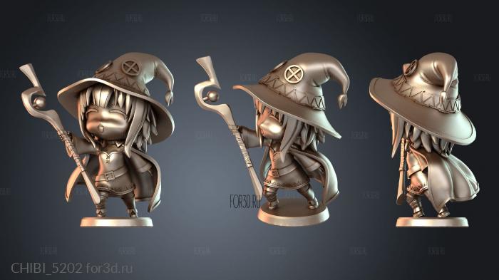 CHIBI_5202 stl model for CNC