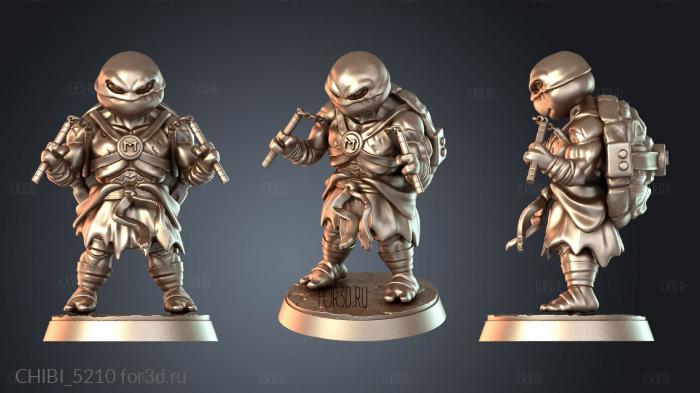 CHIBI_5210 stl model for CNC