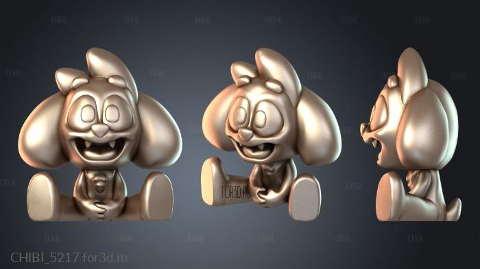 CHIBI_5217 stl model for CNC