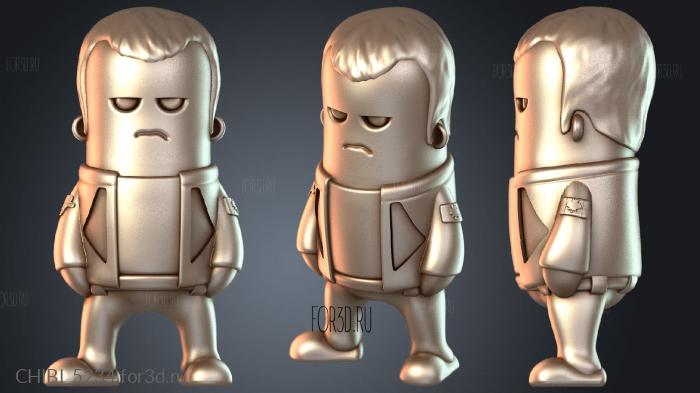 CHIBI_5234 stl model for CNC