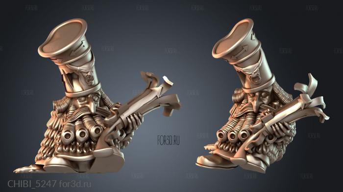 CHIBI_5247 stl model for CNC