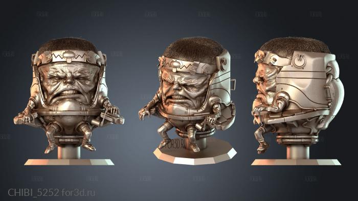 CHIBI_5252 stl model for CNC