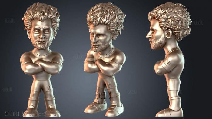 CHIBI_5255 stl model for CNC