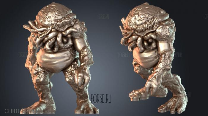 CHIBI_5268 stl model for CNC