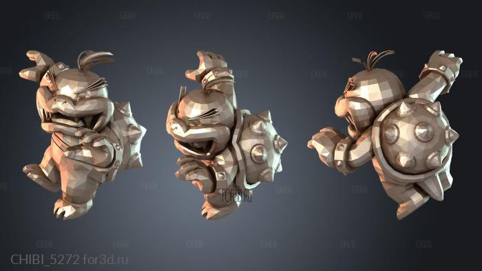 CHIBI_5272 stl model for CNC