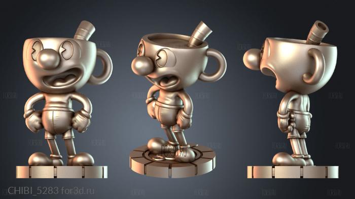 CHIBI_5283 stl model for CNC