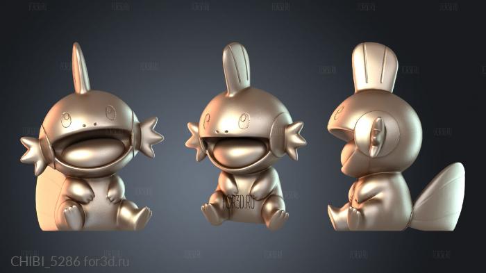 CHIBI_5286 stl model for CNC