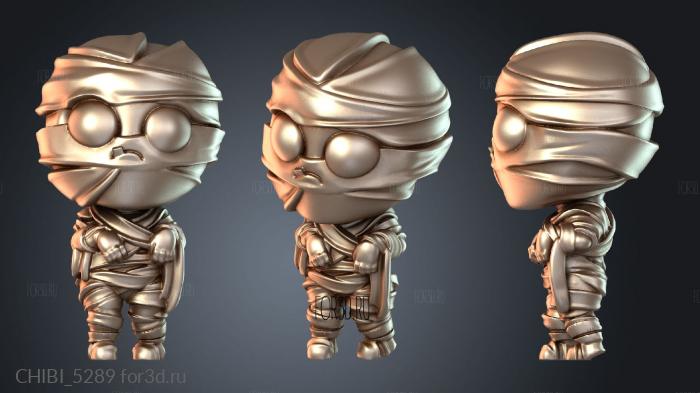 CHIBI_5289 stl model for CNC