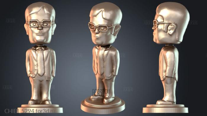 CHIBI_5294 stl model for CNC