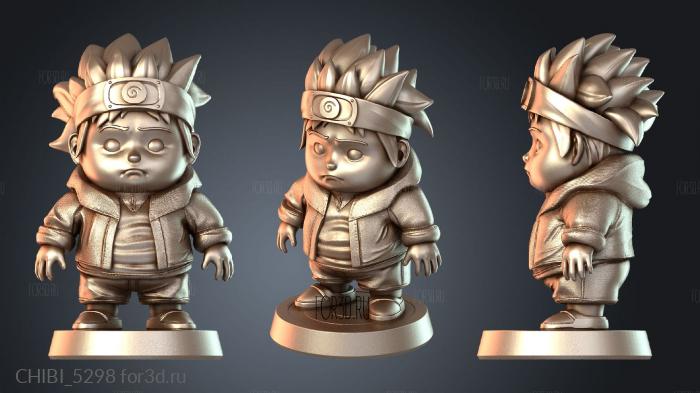 CHIBI_5298 stl model for CNC