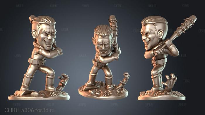 CHIBI_5306 stl model for CNC