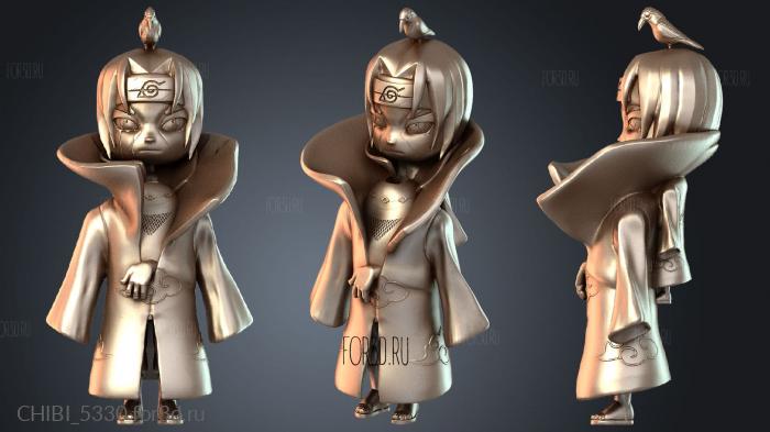 CHIBI_5330 stl model for CNC