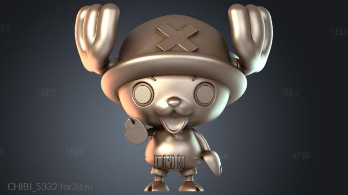 CHIBI_5332 stl model for CNC