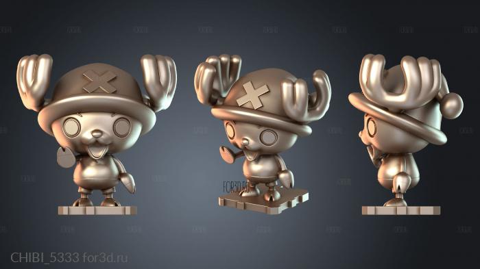 CHIBI_5333 stl model for CNC