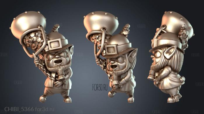 CHIBI_5366 stl model for CNC