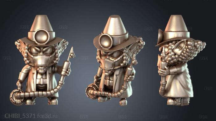 CHIBI_5371 stl model for CNC