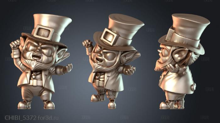 CHIBI_5372 stl model for CNC