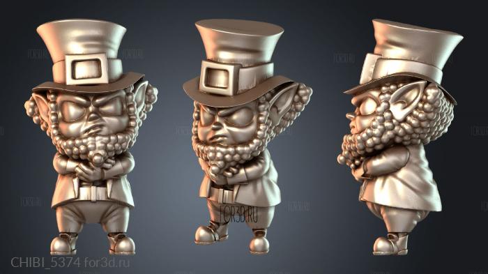 CHIBI_5374 stl model for CNC