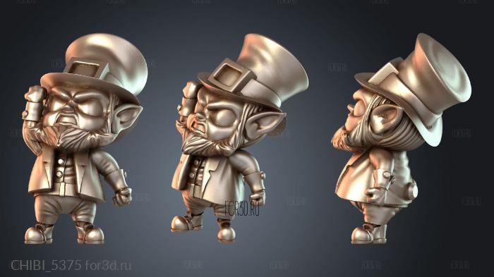 CHIBI_5375 stl model for CNC