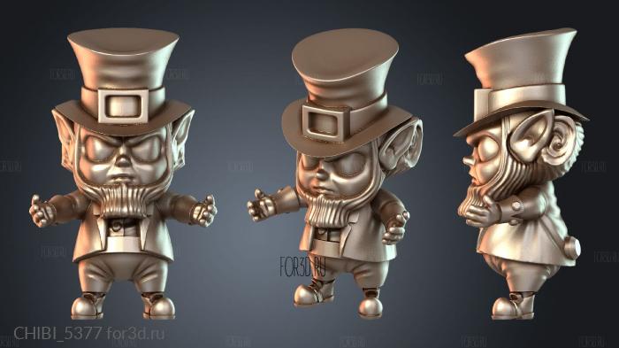 CHIBI_5377 stl model for CNC
