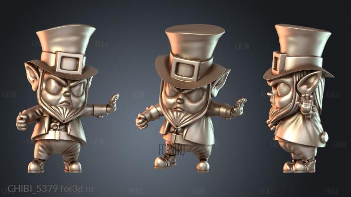 CHIBI_5379 stl model for CNC
