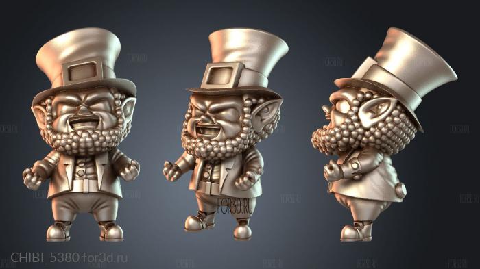 CHIBI_5380 stl model for CNC
