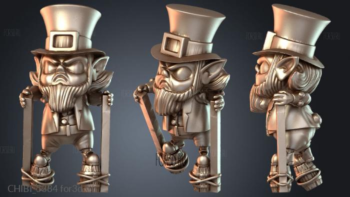 CHIBI_5384 stl model for CNC