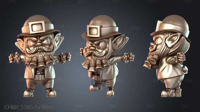 CHIBI_5385 stl model for CNC