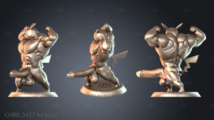 CHIBI_5417 stl model for CNC