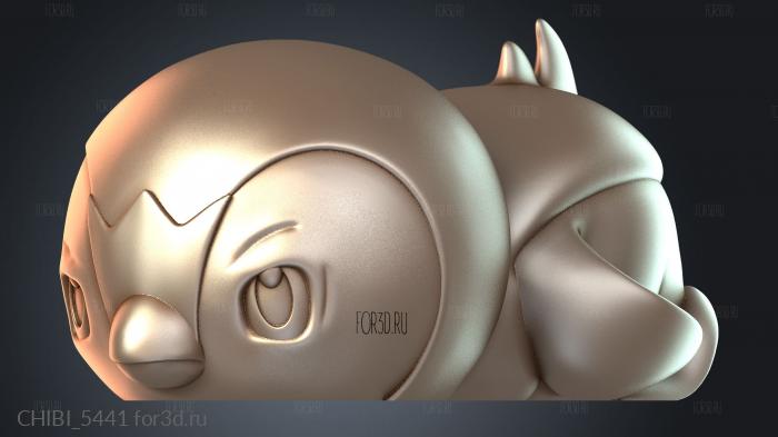 CHIBI_5441 stl model for CNC