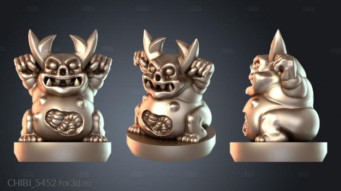 CHIBI_5452 stl model for CNC